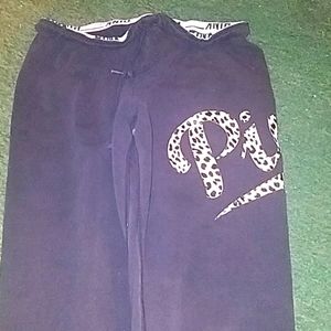Pink Victoria secret sweat pants
